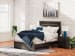 Hollivern - Dark Gray - Queen Panel Bed