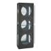 Pulaski Accents - Side Entry Curio Cabinet - Dark Wood