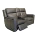 Wyatt - Power Reclining Loveseat With Console & Power Headrests & Lumbar - Dark Brown