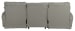 McPherson - 3 Piece Power Reclining Sectional With 1 LSF Lay-Back Chaise And 1 Lay-Flat Recliner - Beige