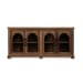 Zion - Reclaimed Wood 4 Door Cabinet - Natural