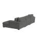 Arizona - Modular 3 Piece Sectional Set With RHF Chaise - Steno Charcoal