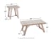 Kiessel Nuvella - Steel - 4 Pc. - Sofa, Loveseat, Accent Chair, Carynhurst Table Set