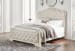 Arlendyne - Antique White - King Upholstered Bed