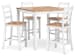 Gesthaven - Dining Room Counter Table Set (Set of 5) - Natural / White
