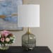 Glenn - Mottled Glass Table Lamp - Green