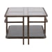 Buckroe - Coffee Table - Dark Brown / Black