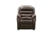 Logan - Children's Recliner, Push Thru The Arm - Brown