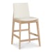 Deco - Counter Stool - White / Light Brown