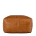 Kona - Leather Pouf - Chestnut