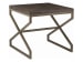 Cohesion Program - Edict Square End Table - Dark Brown - Metal