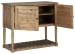 Lennick - Antique Brown - Accent Cabinet
