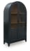 Dagandale - Black / Natural - Accent Cabinet
