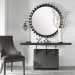 Vessel - Industrial Console Table - Dark Brown & Dark Gray