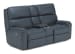 Rio Reclining Loveseat - Console - Leather