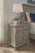 Lettner - Light Gray - Two Drawer Night Stand