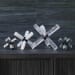 Double Cross - Sculpture - Opaline Crystal