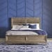 Ridgecrest - 4 Piece Bedroom Set (King Panel Bed, Dresser & Mirror, Chest) - Light Brown