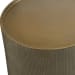 Adrina - Drum Accent Table - Gold