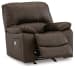 Leesworth - Power Rocker Recliner - Dark Brown