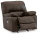 Leesworth - Dark Brown - Power Rocker Recliner