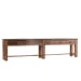 Ezra - Reclaimed Wood 6 Drawer Console Table - Natural