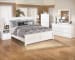 Bostwick Shoals - White - King Panel Bed