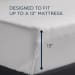 Linens - Tempur Breeze Cooling Sheet Set - White - Split King