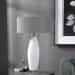 Laurie - Ceramic Table Lamp - White