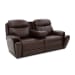 Walker - Power Reclining Loveseat With Power Headrest & Lumbar - Dark Brown