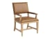 Montecito - Colburn Leather Upholstered Arm Chair - Light Brown