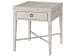 Past Forward - Rectangular End Table - Pearl Silver