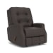 Devon - Leather Rocking Recliner - Black