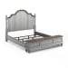 Plymouth - King Storage Bed - Gray