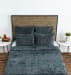 Bari - Velvet Standard Sham - Stone Blue