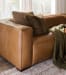 MS - Fresco 5 Seat Sectional 4-Power - Light Brown