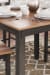 Gesthaven - Drm Counter Table Set (Set of 5) - Natural / Brown