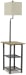 Shianne - Black - Metal Tray Lamp