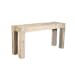 Giza - Reclaimed Wood Rectangle Console Table - Antique White