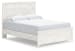 Gerridan - Queen Panel Bed - White / Gray