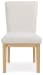 Whittgate - Light Brown - Dining Upholstered Side Chair (Set of 2)