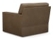 Couture Leather - Braxton Leather Swivel Chair - Dark Brown