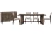Kavanaugh - Trestle Dining Table With 4 Side Chairs And Sideboard - Weathered Kona Brown / Gray