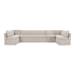 Fable - Slipcover Dining Banquette U-Shape - Beige