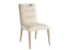 Sunset Key - Aiden Channeled Upholstered Side Chair - Light Beige