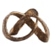 Trefoil Knot - Sculpture - Bronze / Gold