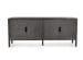 Elodie - 4 Door Sideboard - Black/Natural