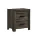 Eleanor - Twin Panel 3 Piece Bedroom Set - Mocha Gray