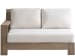 Coastal Living Outdoor - Saratoga Loveseat LAF, Special Order - Light Brown