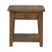 Carolina Park - End Table - Brown